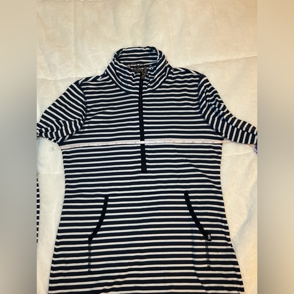 Kate Lord Striped Women's Top - Black and White - Picture 4 of 7